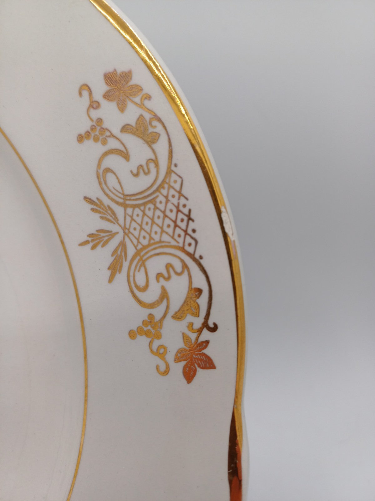 Lot de 24 Assiettes Plates en Porcelaine – Manufacture Lunéville – Décor Floral AR CONCEPT
