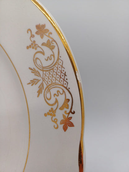 Lot de 24 Assiettes Plates en Porcelaine – Manufacture Lunéville – Décor Floral AR CONCEPT